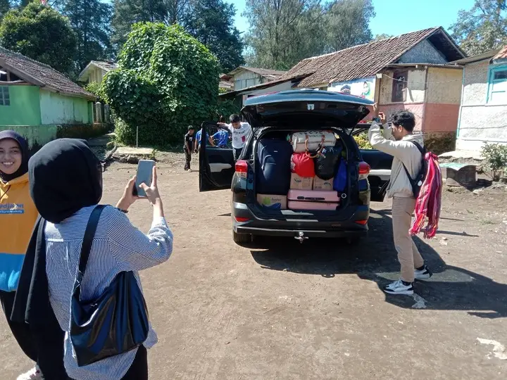 Artikel KKN Universitas Al Ghifari: PEMBERANGKATAN KKN SHANSARA MAHAWIRYA